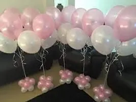 Festiko Latex Balloon Combo Pack of 70 Pcs (Pink and White)-thumb2