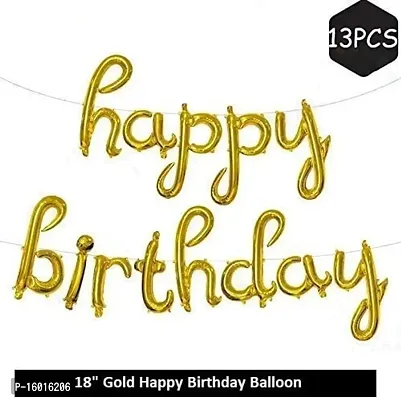Festiko Happy birthday in 18 script letter Foil balloons/birthday party decoration/Birthday Balloon Hand write/bachelorette birthday decoration (Rose Gold happy birthday foil balloon)-thumb0