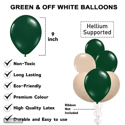 Festiko? Happy Birthday Green Combo (51 Pcs), Birthday Celebration, Happy Birthday Party Decoration Supplies (Balloons  Banner)-thumb3