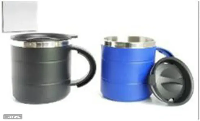 Camera Shaped Mug With 2 Lids 350Ml Stainless Steel Insulated Cup Style Tea Or Cc6002-Ocoffee Mug Lid