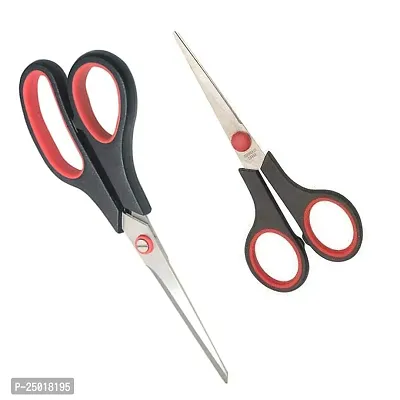 Durable Scissor Set|| Scissors For Multipurpose Use || Sharp Quality Combo Set Set Of 2-thumb0