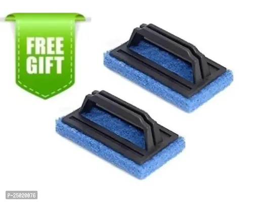 Durable Tile Cleaning Multipurpose Scrubber Brush With Handle And Free Gift Pack Of 2