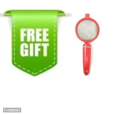 Durable Plastic Tea Strainer And Free Gift Pack Of 1