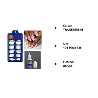 Artificial Nail Set With Glue-thumb3