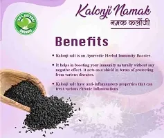 Aneesho Namak Kalonji-100Gm | Kalonji Salt | Boosts immunity| Kalonji ka namak | 100% Pure  Original Kalonji Namak-100Gm-thumb1