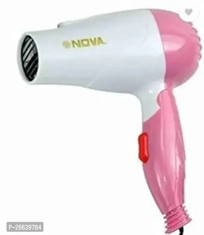 Aneesho Dryer NV-1290 Hair Dryer With 2 Speed Control Setting For Men/Women, Electric Foldable Hair Dryer Air Concentrator 1000 Watts-thumb0