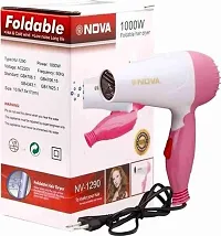 Aneesho Dryer NV-1290 Hair Dryer With 2 Speed Control Setting For Men/Women, Electric Foldable Hair Dryer Air Concentrator 1000 Watts-thumb2