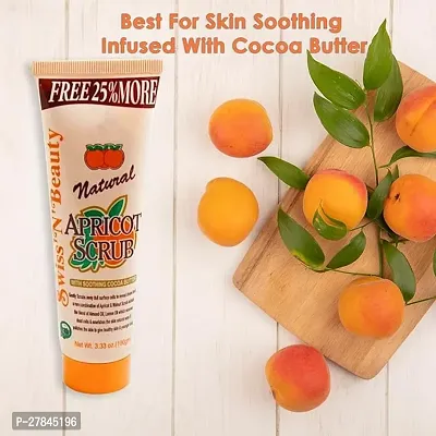 Aneesho  Natural Apricot Scrub 212g Pack of 2, Improved Texture, Anti-Aging, Spa-quality, Gentle Exfoliation, Moisturizing, Sulfate-Free, Cruelty-Free, Suitable for Face and Body, Face Scrub Women  M-thumb2