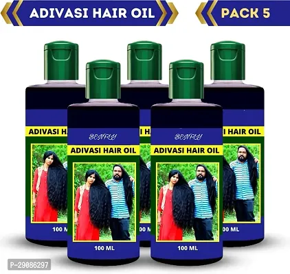 Natural Hair Care Hair Oil, Pack of 5, 100ml-thumb0