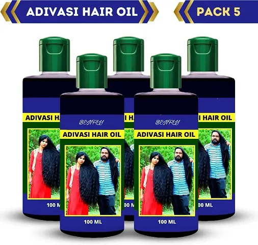 Adivasi Pack of 5 Hair Oil for Hair Growth