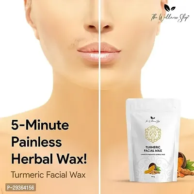 Natural Turmeric Facial Wax Powder 100 g Pack of 2-thumb2