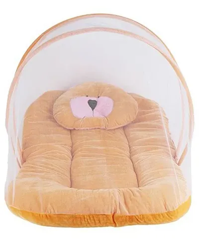 Rozera Baby Bedding Set New Born Baby Bedding Set Mattress with Mosquito Net and Pillow for 0-6 Months Baby Boys  Baby Girls