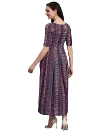 VANGA Fashion Beautiful Crepe Anarkali Gown for Women-thumb1