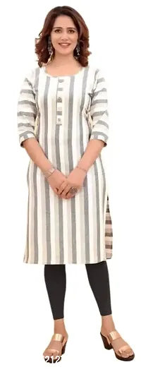 VANGA Fashion Presents Khadi Cotton Beautiful Kurti for Women-thumb0