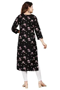 VANGA Fashion Presents Beautiful Crepe Printed Kurti for Women-thumb2