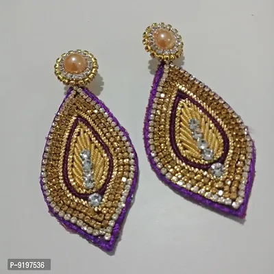 Elegant Fabric Earrings for Women