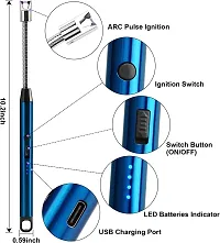 USB Charging Arc Lighter with 360 Degree Flexible Neck-thumb3