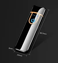 Slim Electronic Touch Sensor Metal Lighter-thumb3