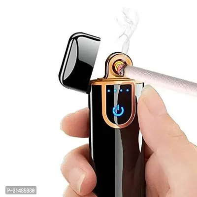 Slim Electronic Touch Sensor Metal Lighter-thumb0