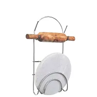 Stainless Steel Chakla Belan Chimta Holder for Kitchen-thumb3