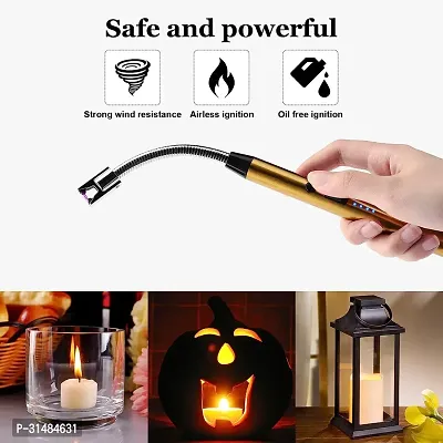 USB Charging Arc Lighter with 360 Degree Flexible Neck-thumb4