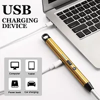 USB Charging Arc Lighter with 360 Degree Flexible Neck-thumb2