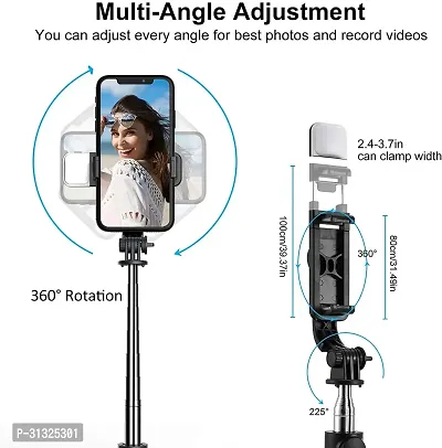 Bluetooth Professional Selfie Stick with Wireless Remote-thumb5