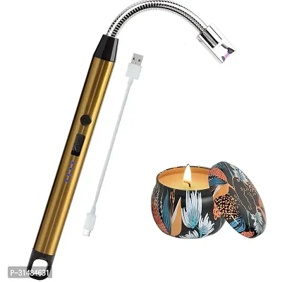 USB Charging Arc Lighter with 360 Degree Flexible Neck-thumb0