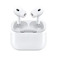 AirPods Pro WHITE with Case Cover Portable Silicone Skin Cover with Keychain Carabiner (Supports Wireless Charging) Compatible - (BLACK)-thumb1