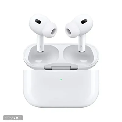 AirPods Pro WHITE with Case Cover Portable Silicone Skin Cover with Keychain Carabiner (Supports Wireless Charging) Compatible - (SKYBLUE)-thumb2