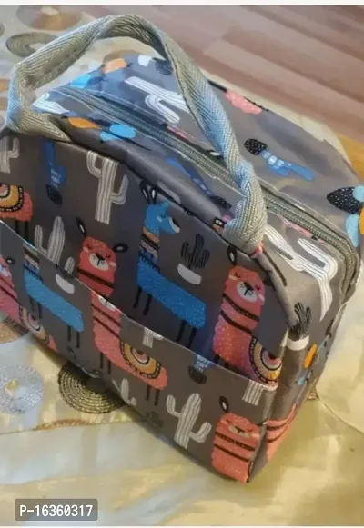 Lunch Bag , Travel Lunch Storage Bag (Grey)