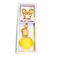 Storia Sandalwood Car Perfume|Long-Lasting Car Air Freshener Made With Natural Essential Oils For Hanging|Car Perfumes And Fresheners, Pack of 4-thumb3