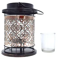 Style Candle Lantern Metal and Glass Lamp-thumb2