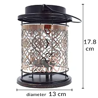 Style Candle Lantern Metal and Glass Lamp-thumb4