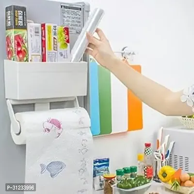 Kitchen Use Magnetic 5 in 1 Fridge Storage Rack