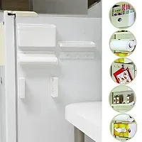 Kitchen Use Magnetic 5 in 1 Fridge Storage Rack-thumb3