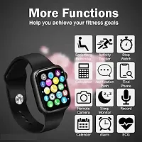 T500 Smart Watch/ 2024 Full Touch Screen Bluetooth with Body Temperature, Heart Rate Oxygen Monitor Compatible with All 3G/4G/5G Android iOS-thumb1