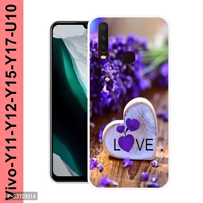 Stylish Silicon Printed Back Cover for Vivo U10-thumb0