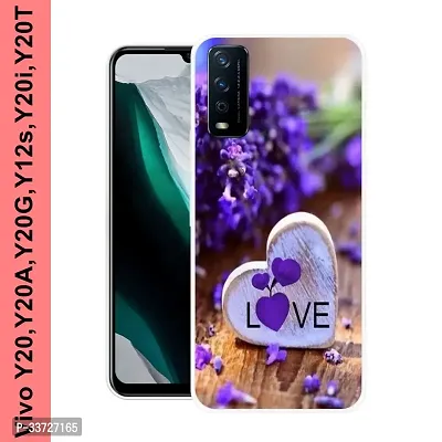 Stylish Silicon Printed Back Cover for Vivo S1-thumb0