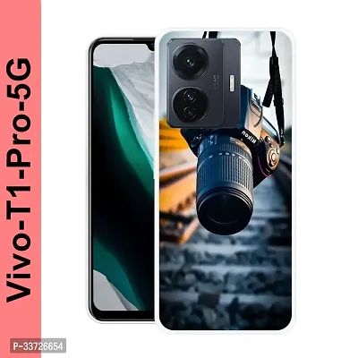 Stylish Silicon Printed Back Cover for Vivo S1-thumb0