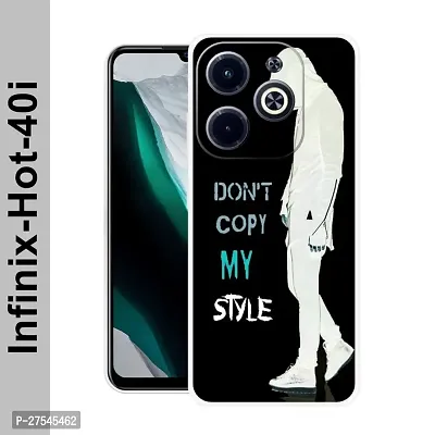 Infinix Hot 40i Back Cover By Paedicon