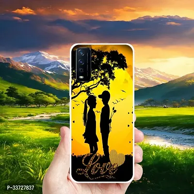 Stylish Silicon Printed Back Cover for Vivo Y20i-thumb4