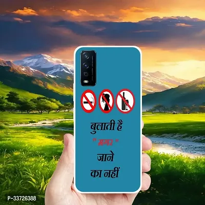 Stylish Silicon Printed Back Cover for Vivo S1-thumb4