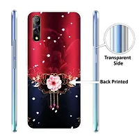 Stylish Silicon Printed Back Cover for Vivo S1-thumb2