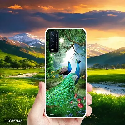 Stylish Silicon Printed Back Cover for Vivo S1-thumb4