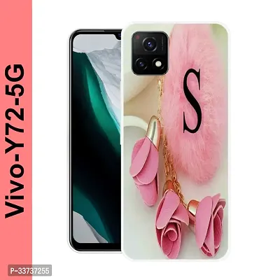 Stylish Silicon Printed Back Cover for Vivo Y72 5G-thumb0