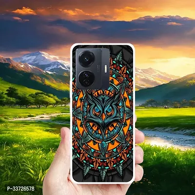 Stylish Silicon Printed Back Cover for Vivo S1-thumb4