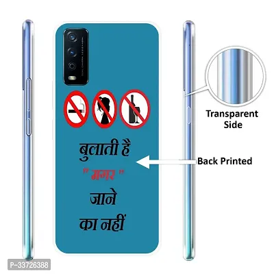 Stylish Silicon Printed Back Cover for Vivo S1-thumb3