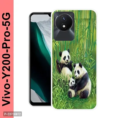 Stylish Silicon Printed Back Cover for Vivo Y200 Pro 5G