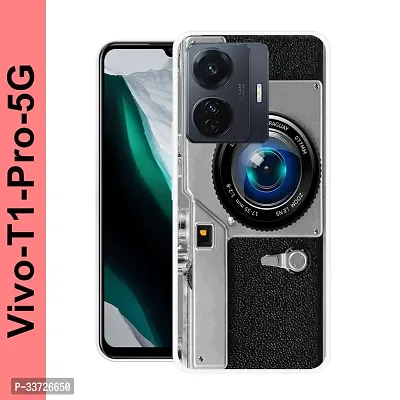 Stylish Silicon Printed Back Cover for Vivo S1-thumb0